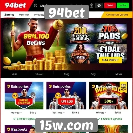 Promoções e bônus atraentes na 94bet